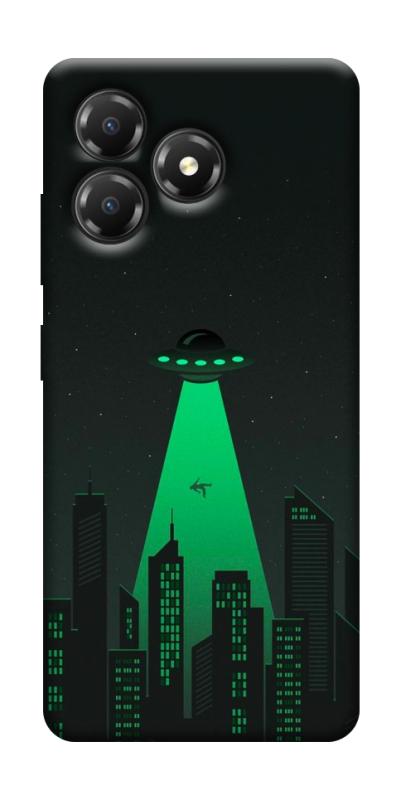 Чохол itsPrint Green ufo для ZTE Blade A36, космос, купити оптом з доставкою