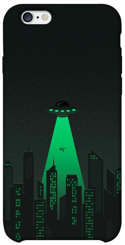 Чехол itsPrint Green ufo для Apple iPhone 6/6s (4.7"), космос, купить оптом с доставкой