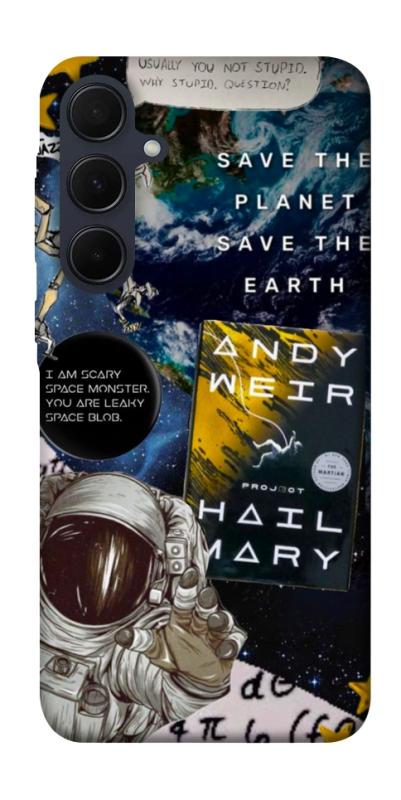 Чехол itsPrint Hail mary collage для Samsung Galaxy A35, космос, купить оптом с доставкой