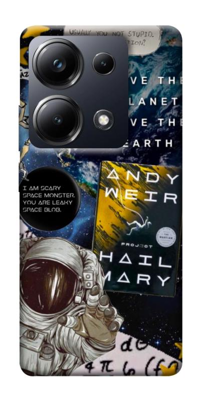 Чехол itsPrint Hail mary collage для Xiaomi Redmi 13 4G / Poco M6 4G, космос, купить оптом с доставкой