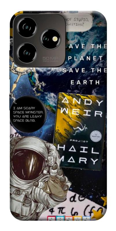 Чехол itsPrint Hail mary collage для ZTE Blade V50 Desing 4G, космос, купить оптом с доставкой