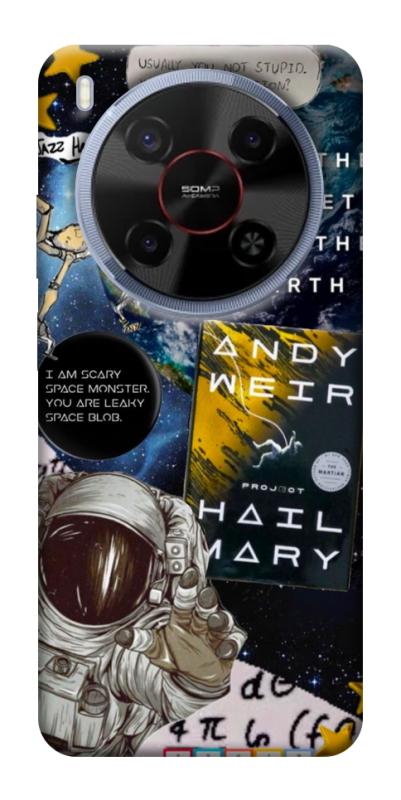 Чехол itsPrint Hail mary collage для ZTE Nubia V70 Max, космос, купить оптом с доставкой