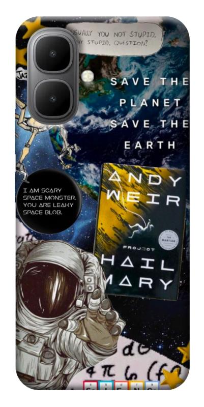 Чехол itsPrint Hail mary collage для Infinix Smart 10, космос, купить оптом с доставкой