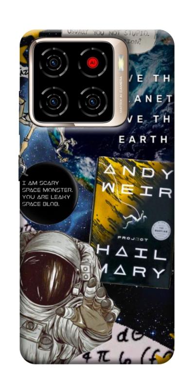 Чехол itsPrint Hail mary collage для ZTE Blade A56, космос, купить оптом с доставкой