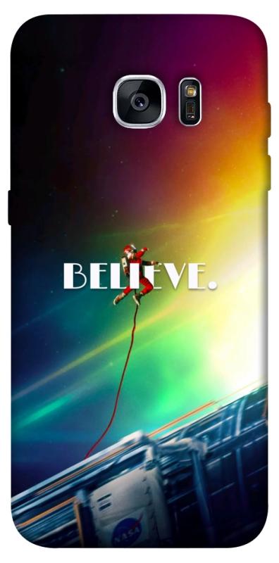 Чехол itsPrint Hail mary rainbow для Samsung G935F Galaxy S7 Edge, космос, купить оптом с доставкой