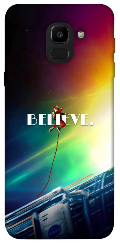 Чехол itsPrint Hail mary rainbow для Samsung J600F Galaxy J6 (2018), космос, купить оптом с доставкой