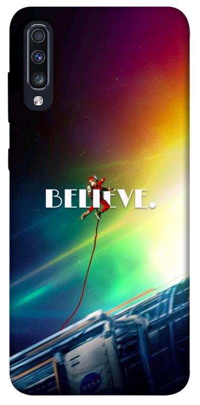 Чехол itsPrint Hail mary rainbow для Samsung Galaxy A70 (A705F), космос, купить оптом с доставкой