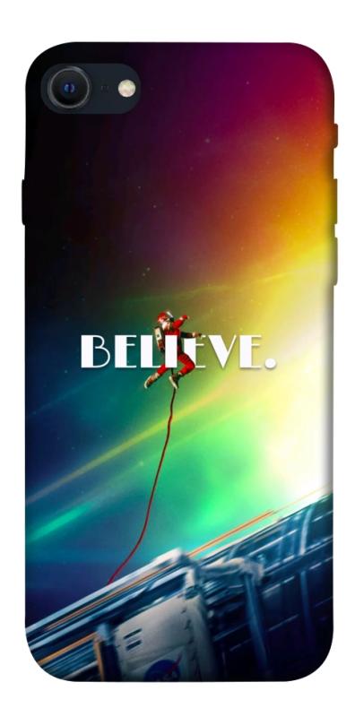 Чехол itsPrint Hail mary rainbow для Apple iPhone SE (2020), космос, купить оптом с доставкой