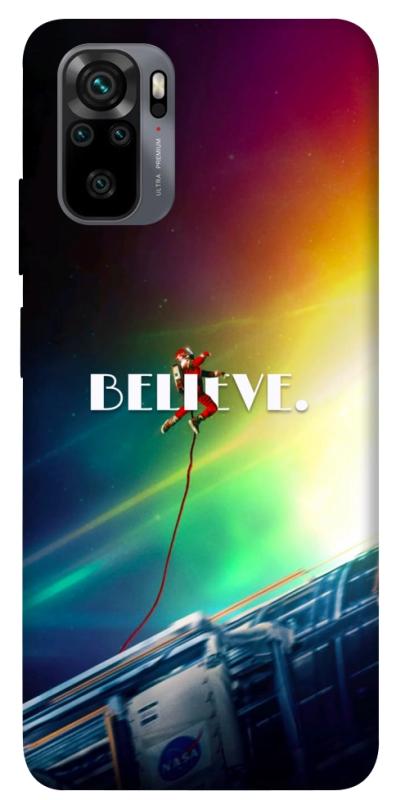 Чехол itsPrint Hail mary rainbow для Xiaomi Redmi Note 10 / Note 10s, космос, купить оптом с доставкой