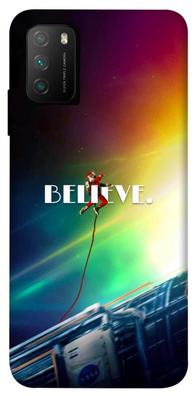 Чехол itsPrint Hail mary rainbow для Xiaomi Poco M3, космос, купить оптом с доставкой