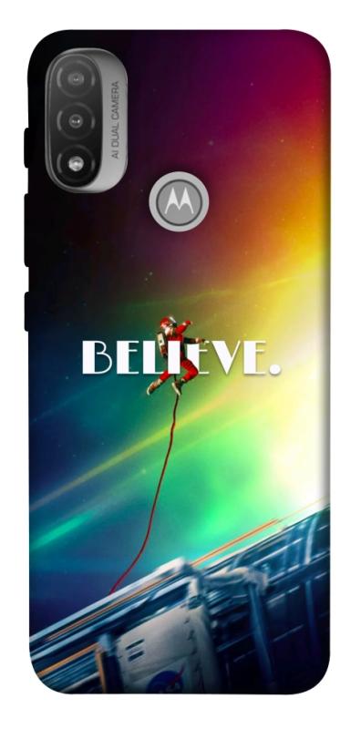 Чехол itsPrint Hail mary rainbow для Motorola Moto E20, космос, купить оптом с доставкой