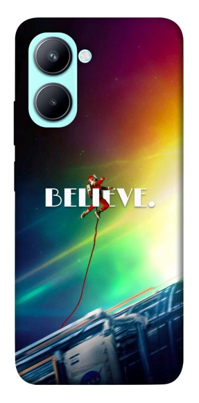 Чехол itsPrint Hail mary rainbow для Realme C33, космос, купить оптом с доставкой