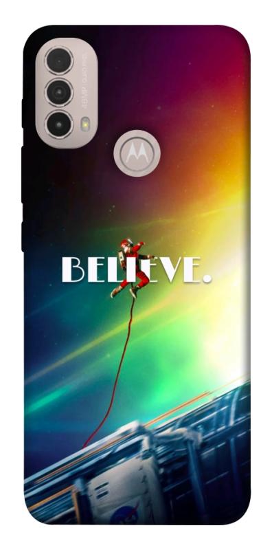 Чехол itsPrint Hail mary rainbow для Motorola Moto E40, космос, купить оптом с доставкой