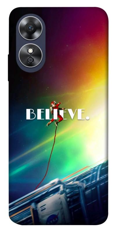 Чехол itsPrint Hail mary rainbow для Oppo A17, космос, купить оптом с доставкой