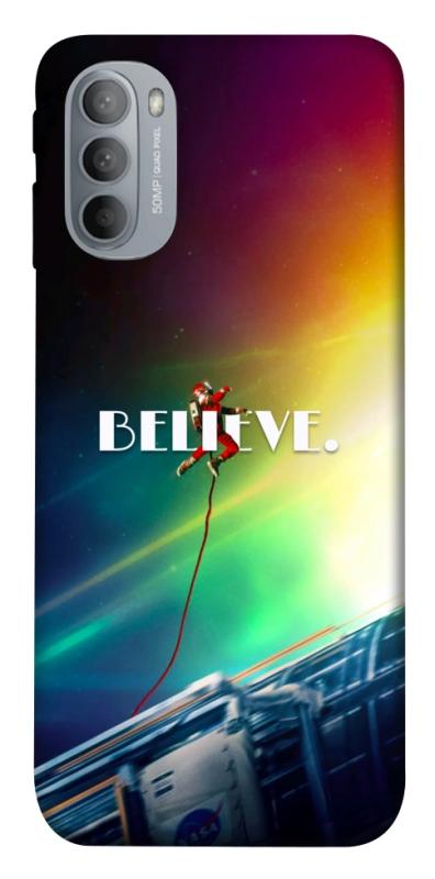 Чехол itsPrint Hail mary rainbow для Motorola Moto G31, космос, купить оптом с доставкой