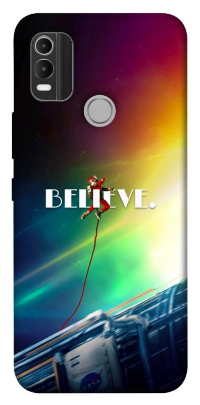 Чехол itsPrint Hail mary rainbow для Nokia C21 Plus, космос, купить оптом с доставкой