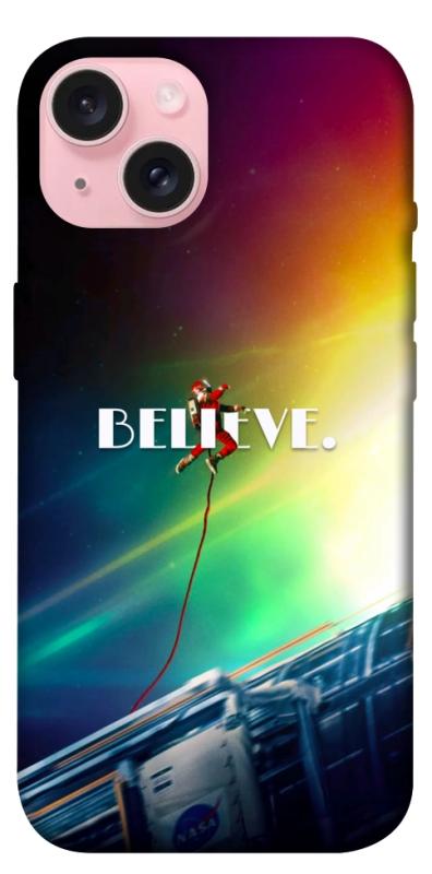 Чехол itsPrint Hail mary rainbow для Apple iPhone 15 (6.1"), космос, купить оптом с доставкой