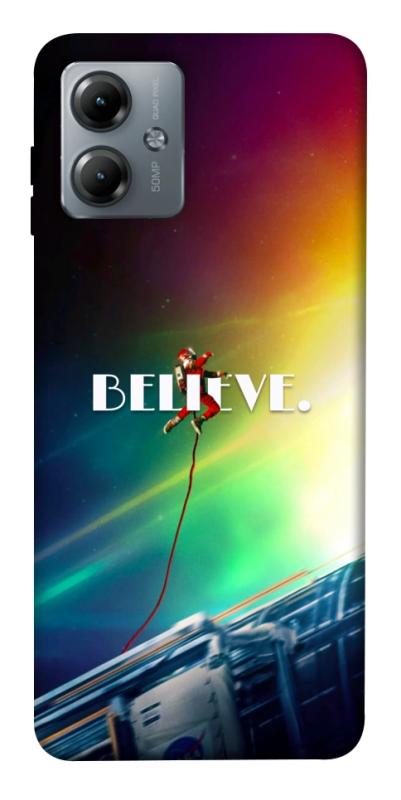 Чехол itsPrint Hail mary rainbow для Motorola Moto G14, космос, купить оптом с доставкой