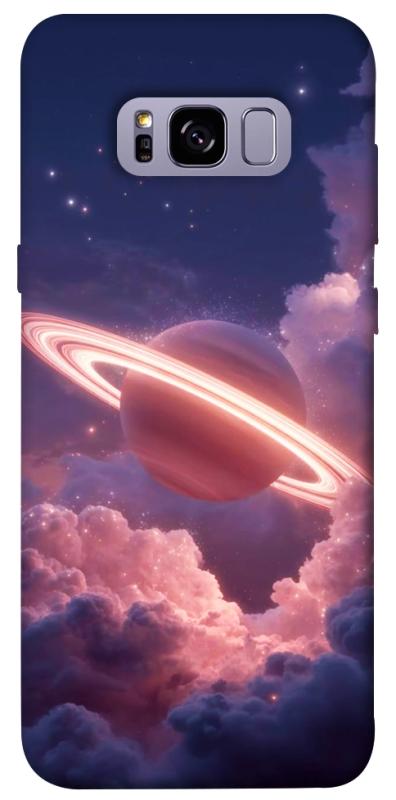 Чехол itsPrint Pink Saturn для Samsung G955 Galaxy S8 Plus, космос, купить оптом с доставкой