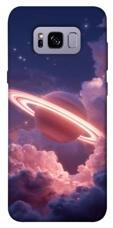 Чохол itsPrint Pink Saturn для Samsung G955 Galaxy S8 Plus, космос, купити оптом з доставкою