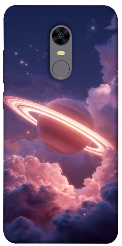 Чехол itsPrint Pink Saturn для Xiaomi Redmi 5 Plus / Redmi Note 5 (Single Camera), космос, купить оптом с доставкой