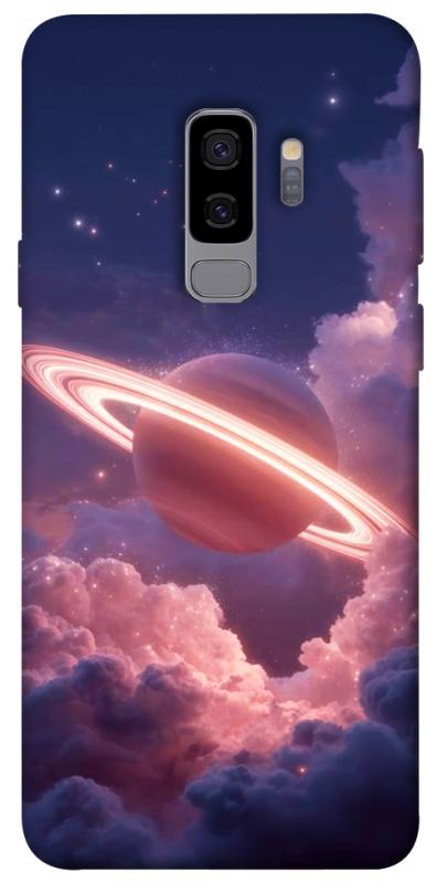 Чехол itsPrint Pink Saturn для Samsung Galaxy S9+, космос, купить оптом с доставкой
