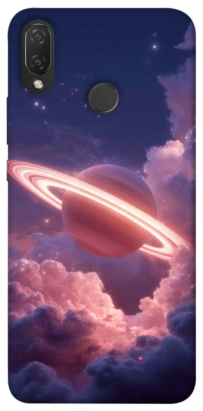 Чехол itsPrint Pink Saturn для Huawei P Smart+ (nova 3i), космос, купить оптом с доставкой
