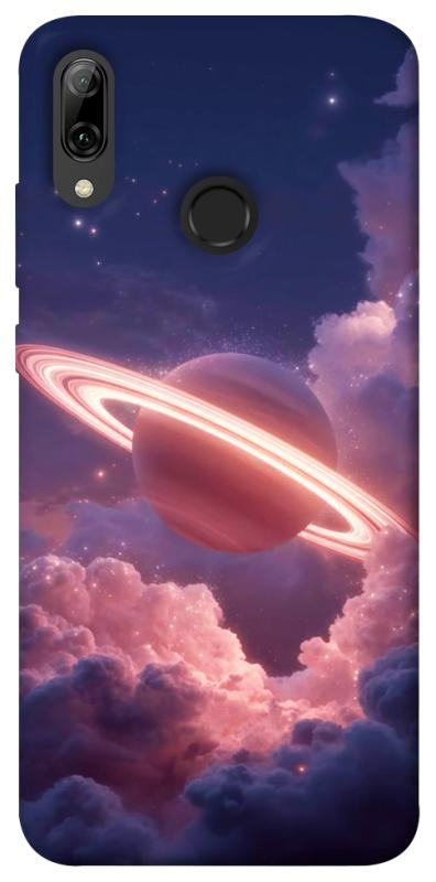 Чехол itsPrint Pink Saturn для Huawei P Smart (2019), космос, купить оптом с доставкой