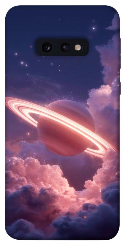 Чехол itsPrint Pink Saturn для Samsung Galaxy S10e, космос, купить оптом с доставкой