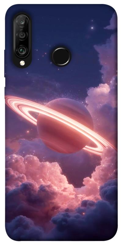 Чехол itsPrint Pink Saturn для Huawei P30 lite, космос, купить оптом с доставкой