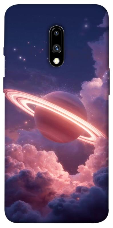Чехол itsPrint Pink Saturn для OnePlus 7, космос, купить оптом с доставкой