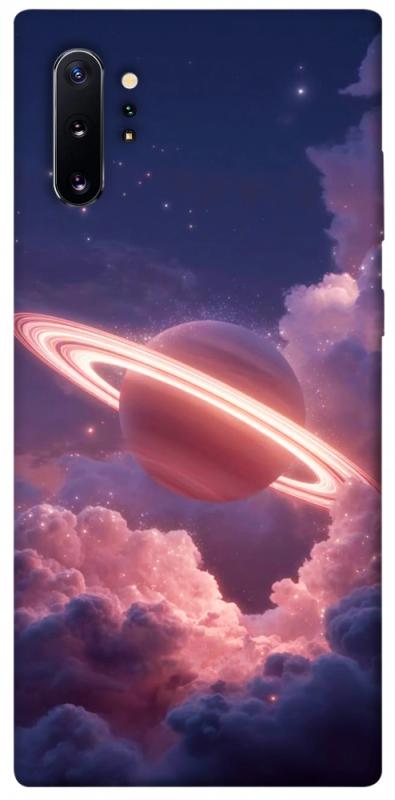Чехол itsPrint Pink Saturn для Samsung Galaxy Note 10 Plus, космос, купить оптом с доставкой