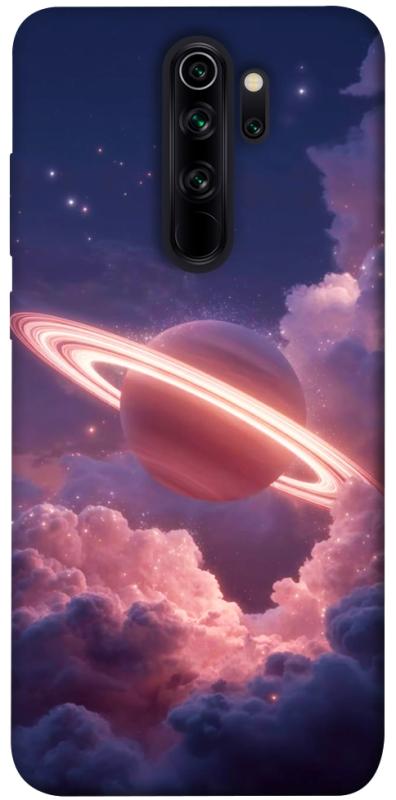 Чехол itsPrint Pink Saturn для Xiaomi Redmi Note 8 Pro, космос, купить оптом с доставкой