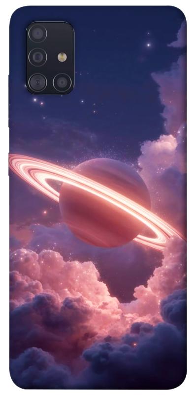 Чехол itsPrint Pink Saturn для Samsung Galaxy A51, космос, купить оптом с доставкой