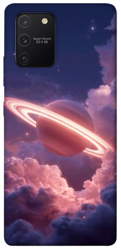 Чехол itsPrint Pink Saturn для Samsung Galaxy S10 Lite, космос, купить оптом с доставкой