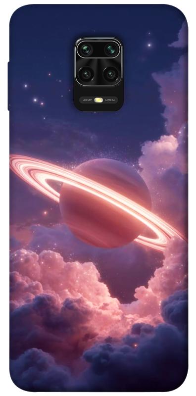 Чехол itsPrint Pink Saturn для Xiaomi Redmi Note 9s / Note 9 Pro / Note 9 Pro Max, космос, купить оптом с доставкой