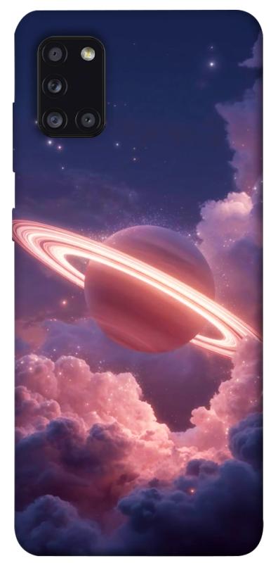 Чехол itsPrint Pink Saturn для Samsung Galaxy A31, космос, купить оптом с доставкой
