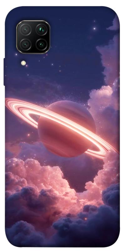 Чехол itsPrint Pink Saturn для Huawei P40 Lite, космос, купить оптом с доставкой