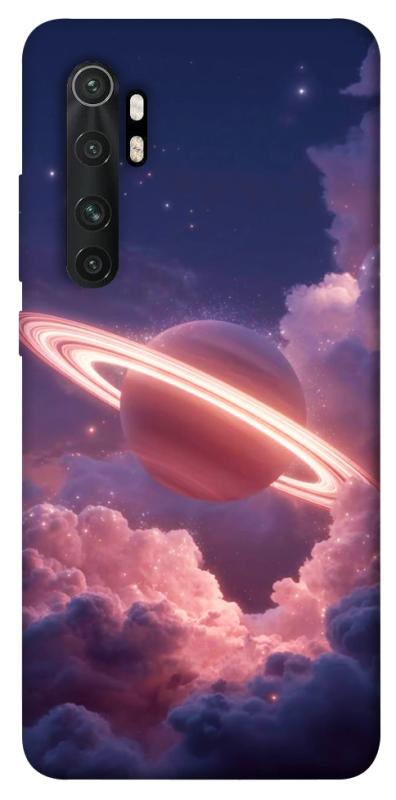 Чехол itsPrint Pink Saturn для Xiaomi Mi Note 10 Lite, космос, купить оптом с доставкой