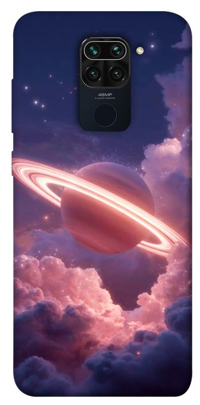 Чехол itsPrint Pink Saturn для Xiaomi Redmi Note 9 / Redmi 10X, космос, купить оптом с доставкой