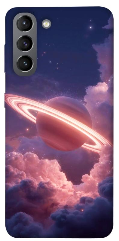 Чехол itsPrint Pink Saturn для Samsung Galaxy S21, космос, купить оптом с доставкой
