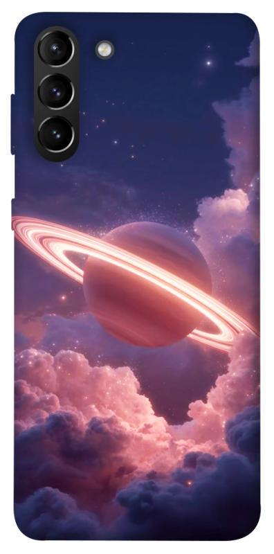 Чехол itsPrint Pink Saturn для Samsung Galaxy S21+, космос, купить оптом с доставкой