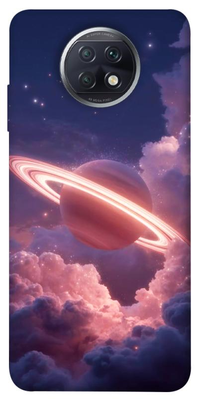 Чехол itsPrint Pink Saturn для Xiaomi Redmi Note 9 5G / Note 9T, космос, купить оптом с доставкой