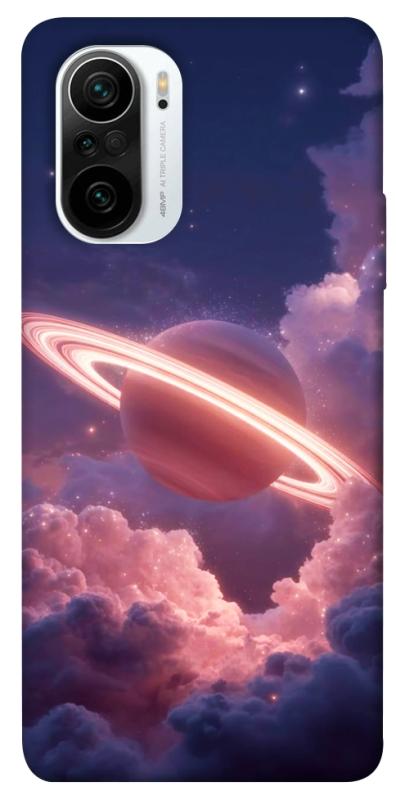 Чехол itsPrint Pink Saturn для Xiaomi Redmi K40 / K40 Pro / K40 Pro+ / Poco F3, космос, купить оптом с доставкой