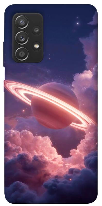 Чехол itsPrint Pink Saturn для Samsung Galaxy A72 4G / A72 5G, космос, купить оптом с доставкой