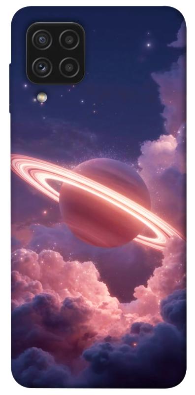 Чехол itsPrint Pink Saturn для Samsung Galaxy A22 4G, космос, купить оптом с доставкой