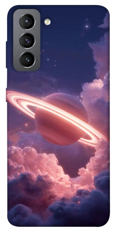Чехол itsPrint Pink Saturn для Samsung Galaxy S21 FE, космос, купить оптом с доставкой