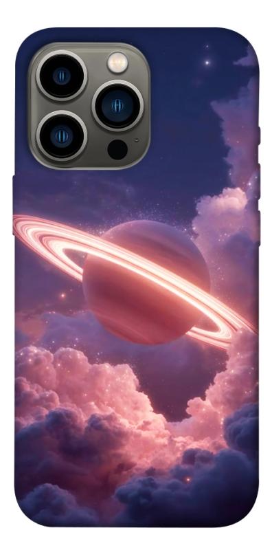 Чехол itsPrint Pink Saturn для Apple iPhone 13 Pro (6.1"), космос, купить оптом с доставкой