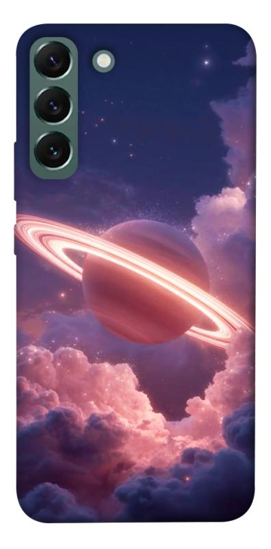 Чехол itsPrint Pink Saturn для Samsung Galaxy S22+, космос, купить оптом с доставкой