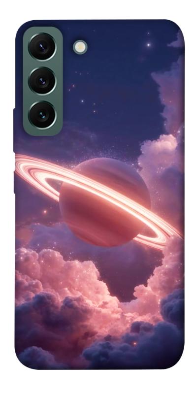 Чехол itsPrint Pink Saturn для Samsung Galaxy S22, космос, купить оптом с доставкой